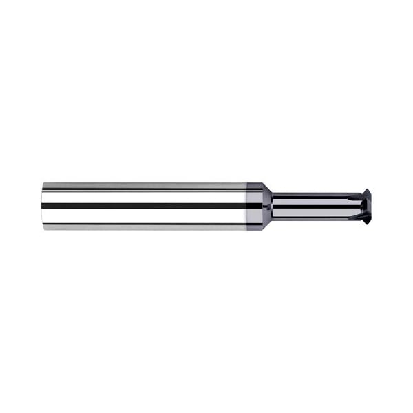 0.18 in dia. x 3/8 in Carbide Single Form No 1/4 Thread Milling Cutter for Hardened Steels, 5 Flute